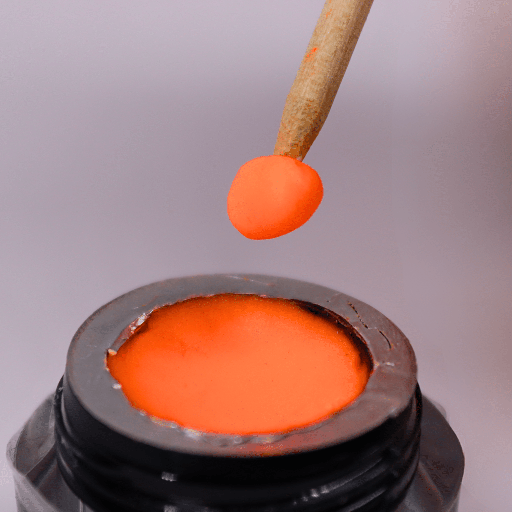 plastiline neon orange