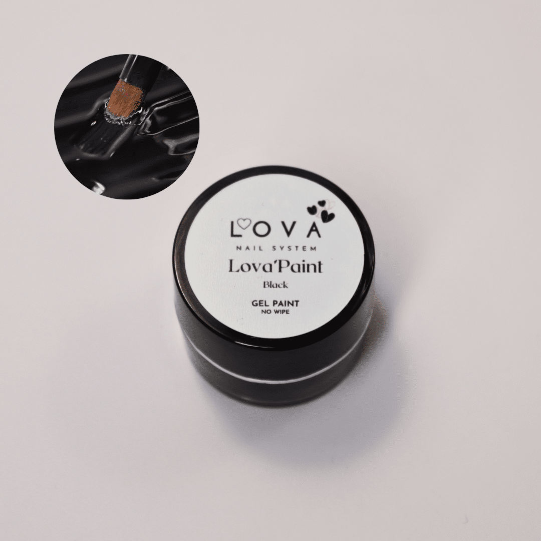 Gel Paint Black - 5mL