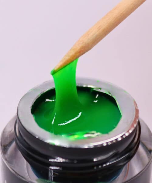 spider gel neon green