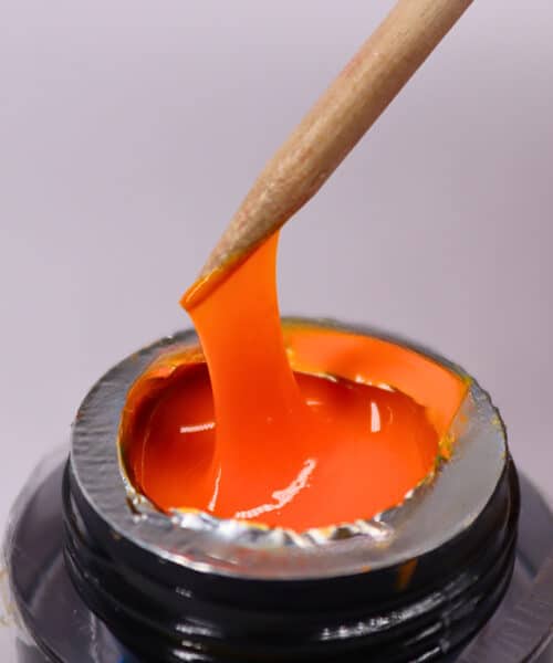 spider gel neon orange