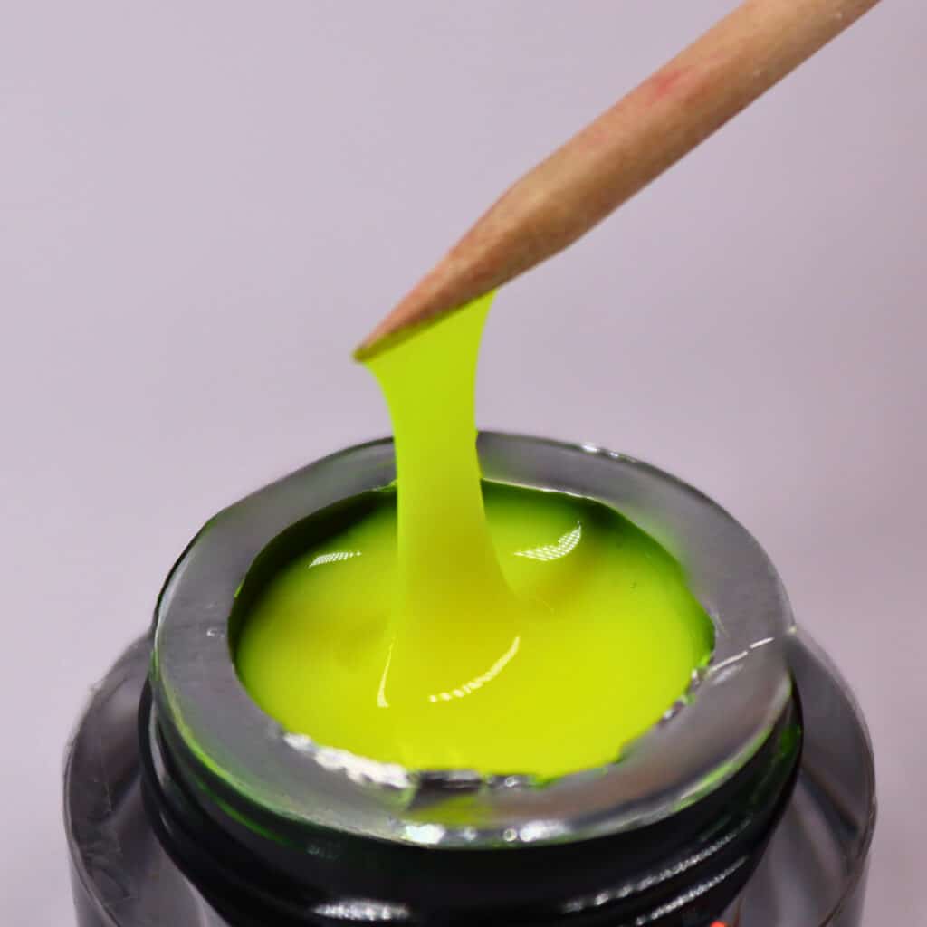 spider gel neon yellow