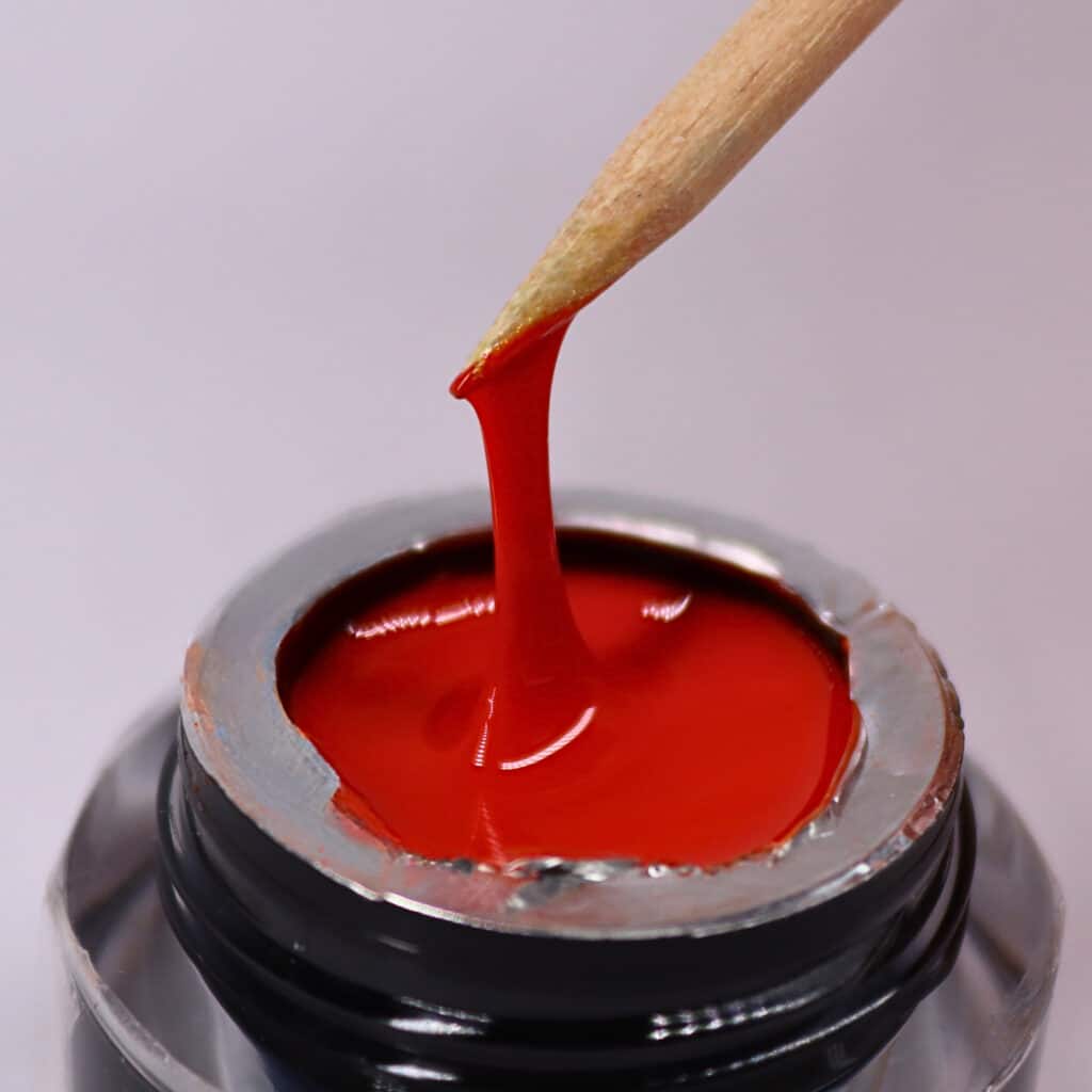 Spider gel red