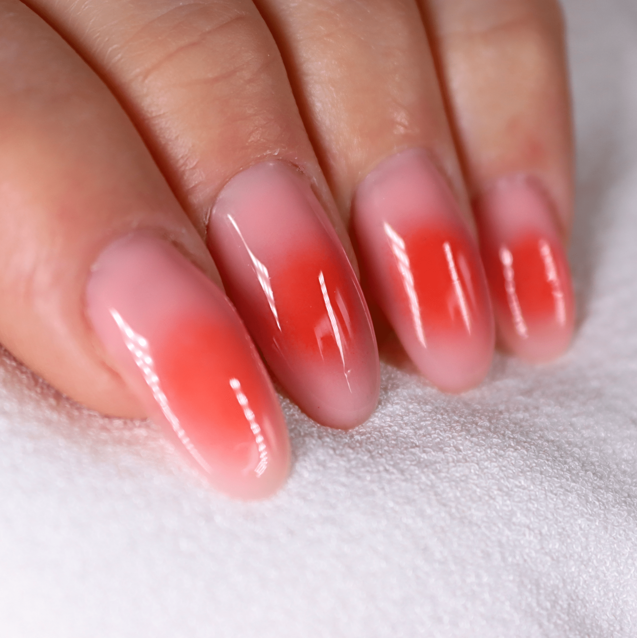 tendance blush nail