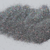 macro des pailettes pixie dust de couleur argentée