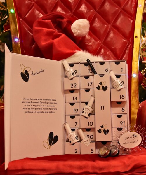 calendrier boite ouverte