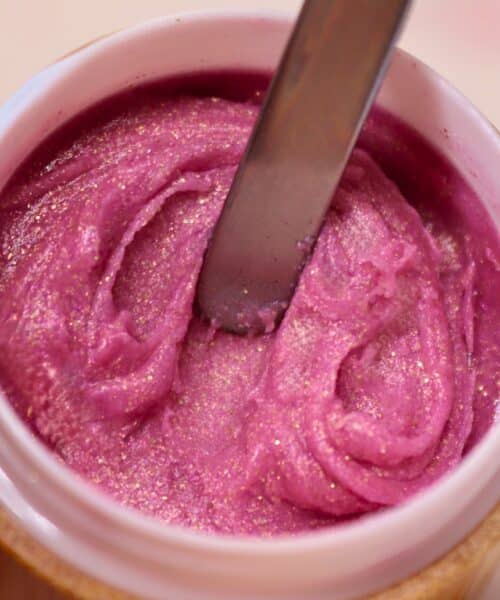 acrylgel glitters pinky