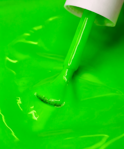 neon green macro